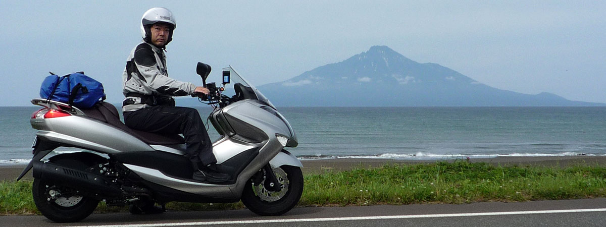 サロベツ原野からの利尻富士